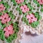 Pink, Green And White Baby A..