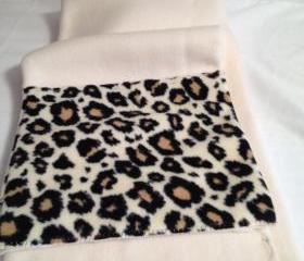 Off White Snow Leopard Flillow