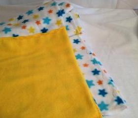 Yellow Stars Flillow