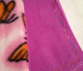 Purple Butterflys Flillow
