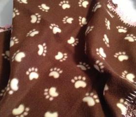 Brown Paws Blanket